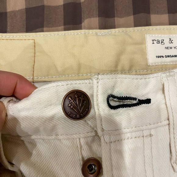 Rag & bone High rise wide leg jeans 24 - Picture 2 of 10